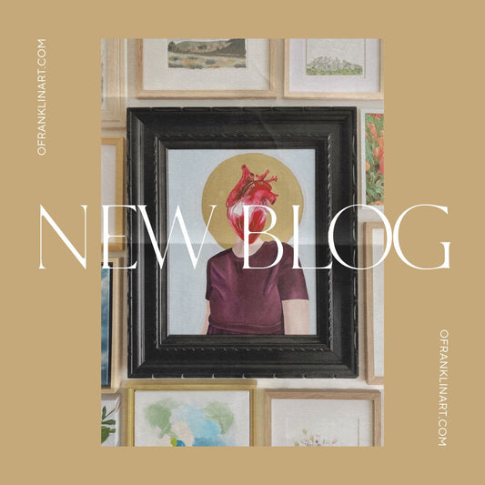 Self Portrait by Olivia Franklin - Olivia Franklin Art