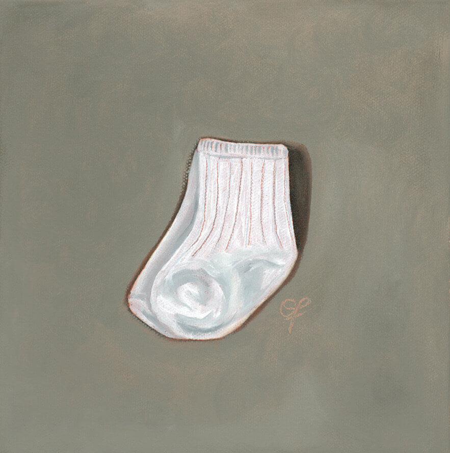 Ollie Giclee Art Print 8x8