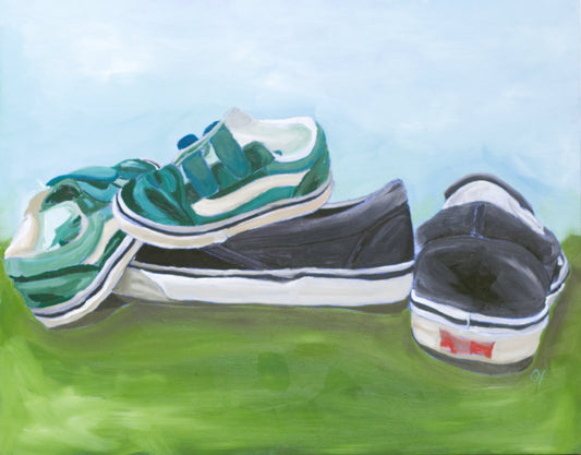 Father & Son - Olivia Franklin Art
