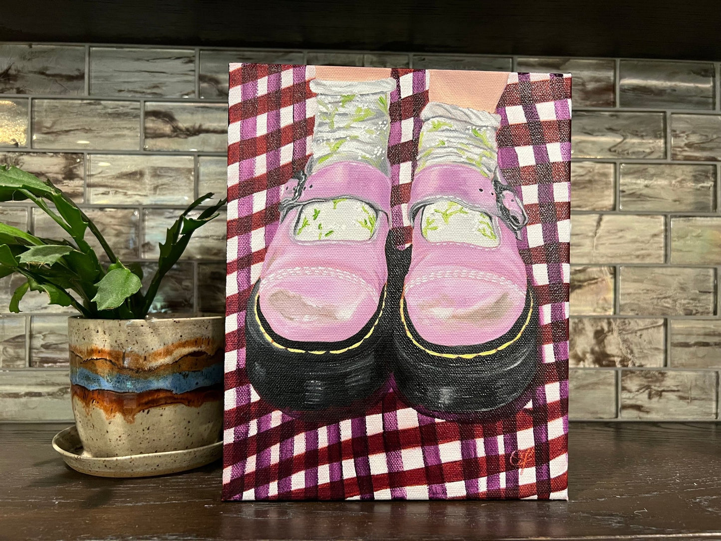 Kami Original 8x10 - Olivia Franklin Art