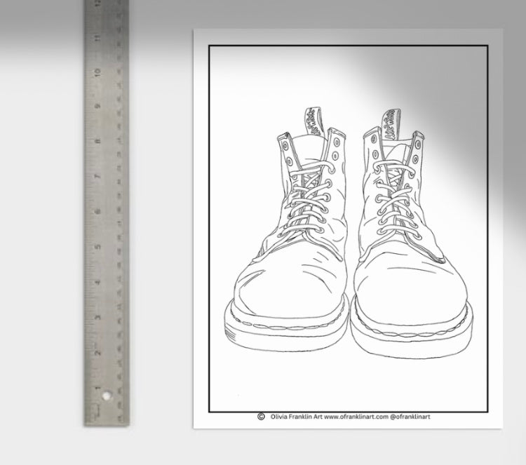 Docs Coloring Page - Olivia Franklin Art