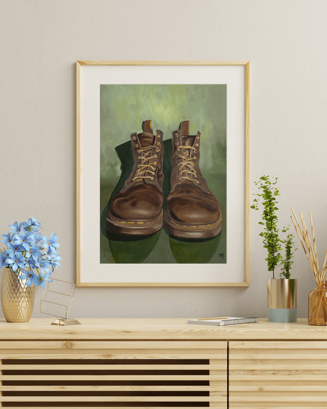 Docs Giclee Art Print - Olivia Franklin Art