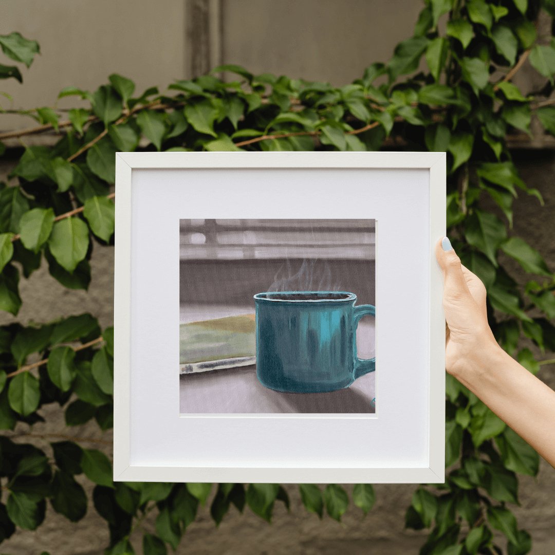 First Cup Print 8x10 - Olivia Franklin Art