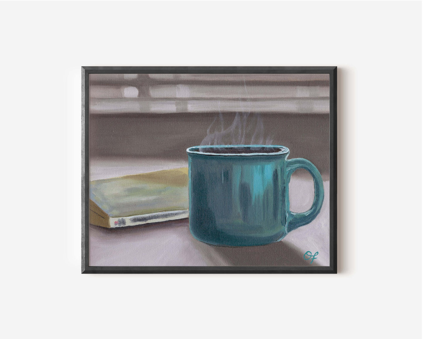 First Cup Print 8x10 - Olivia Franklin Art