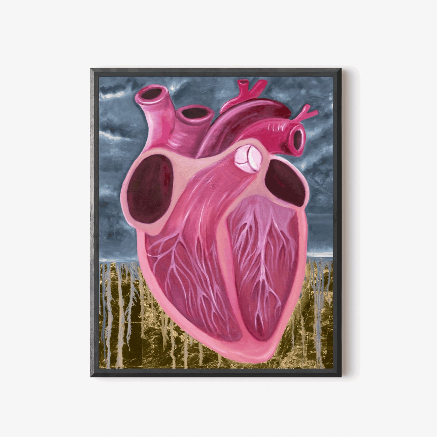 Inside My Heart Print - Olivia Franklin Art