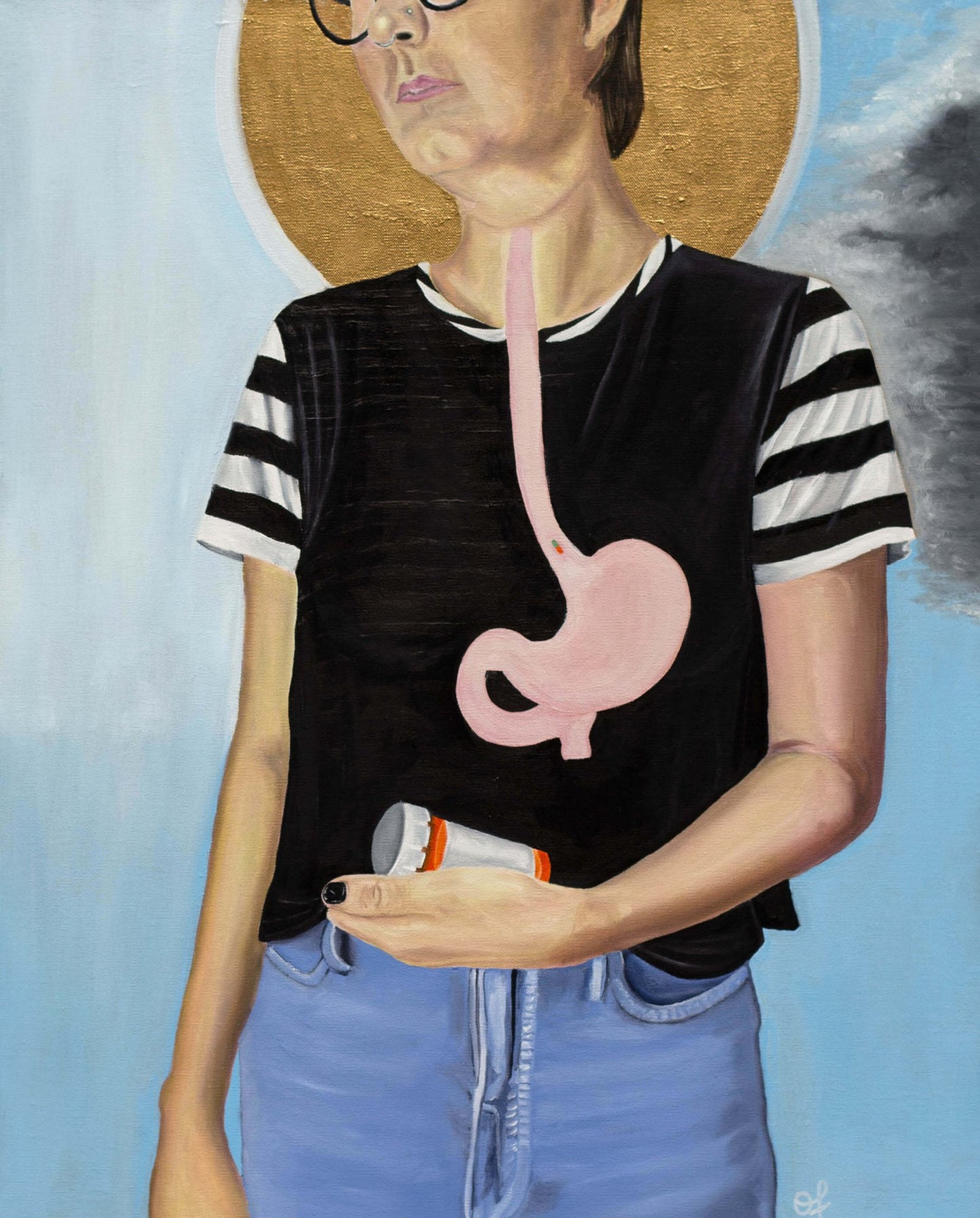 It's Okay To Get Help Original - Olivia Franklin Art