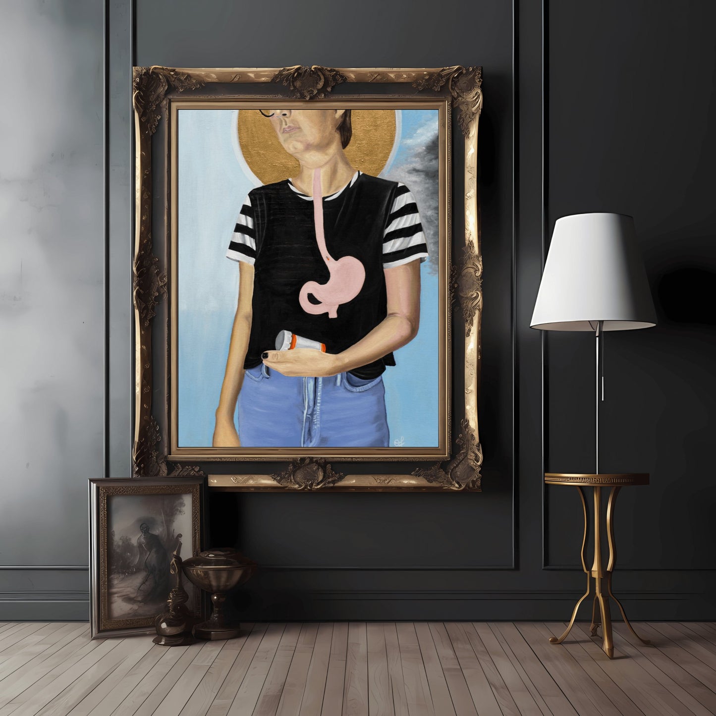 It's Okay To Get Help Original - Olivia Franklin Art