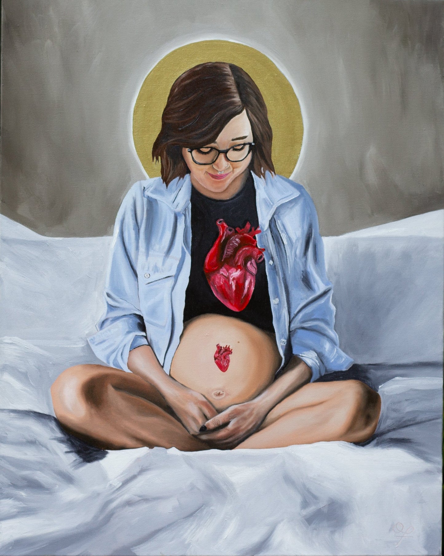 My Heart Original - Olivia Franklin Art