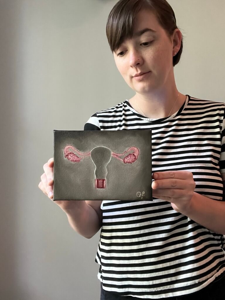 My Uterus - Olivia Franklin Art