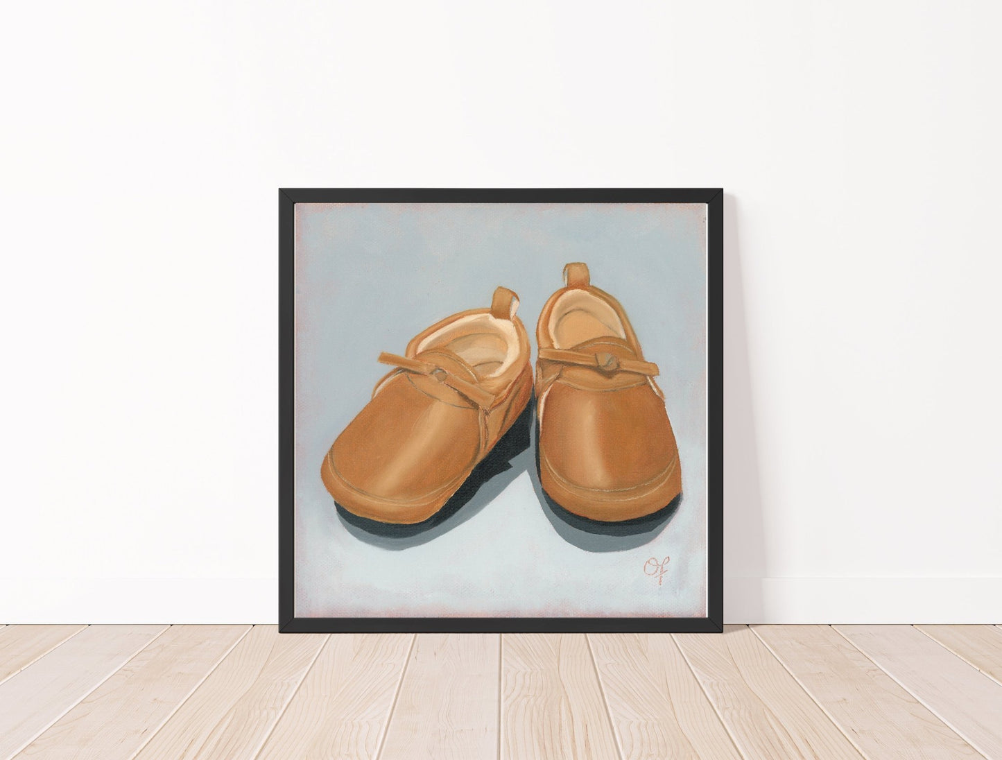 Oliver Giclee Art Print 8x8 - Olivia Franklin Art