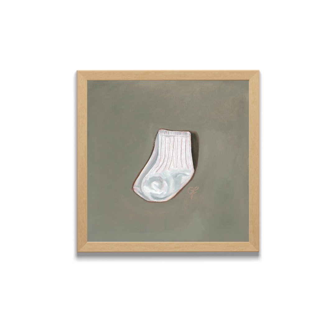 Ollie Original 8x8 - Olivia Franklin Art
