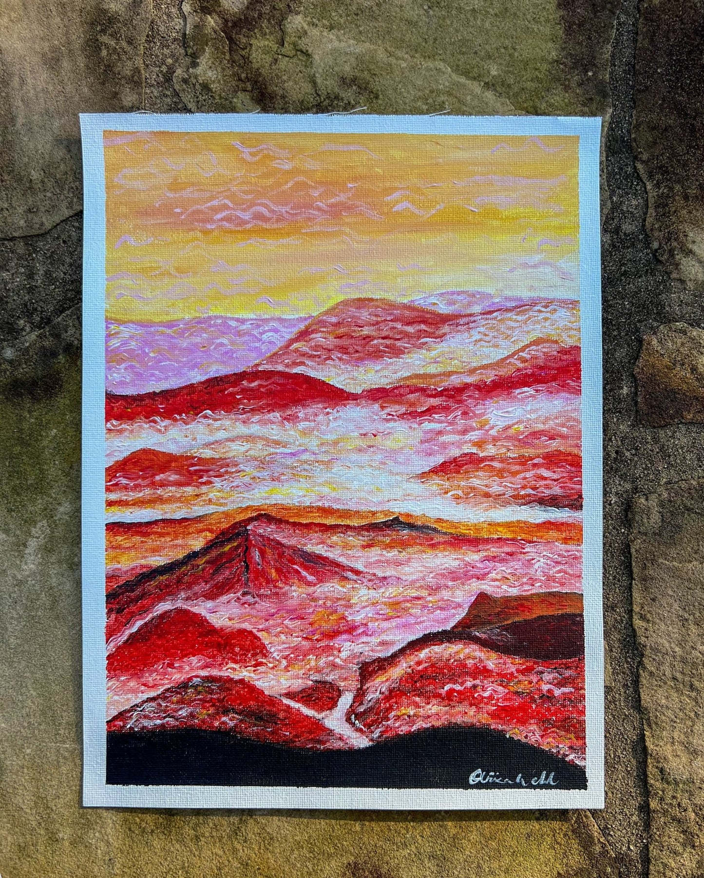Primary Mountain Original’s - Olivia Franklin Art