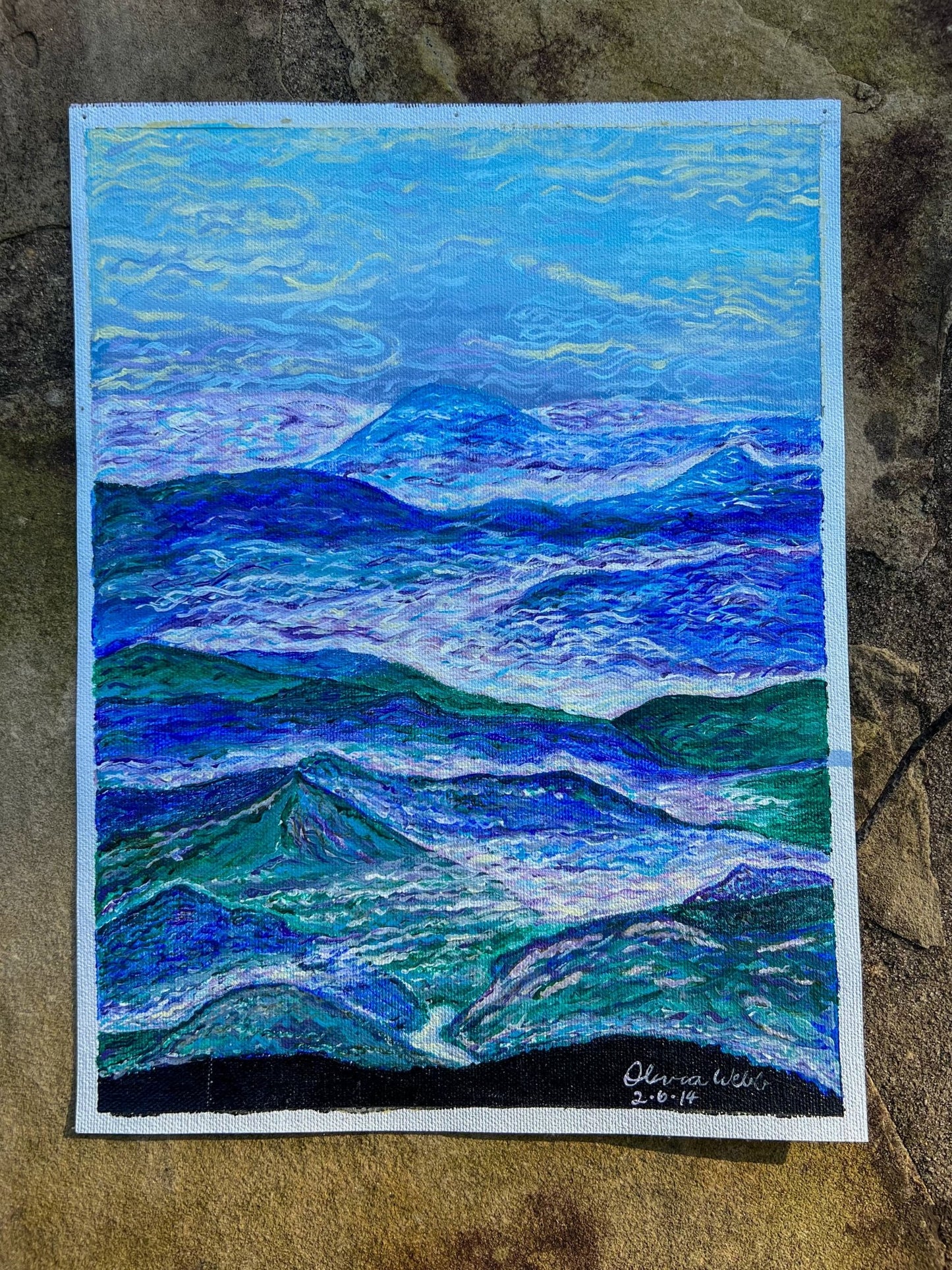 Primary Mountain Original’s - Olivia Franklin Art