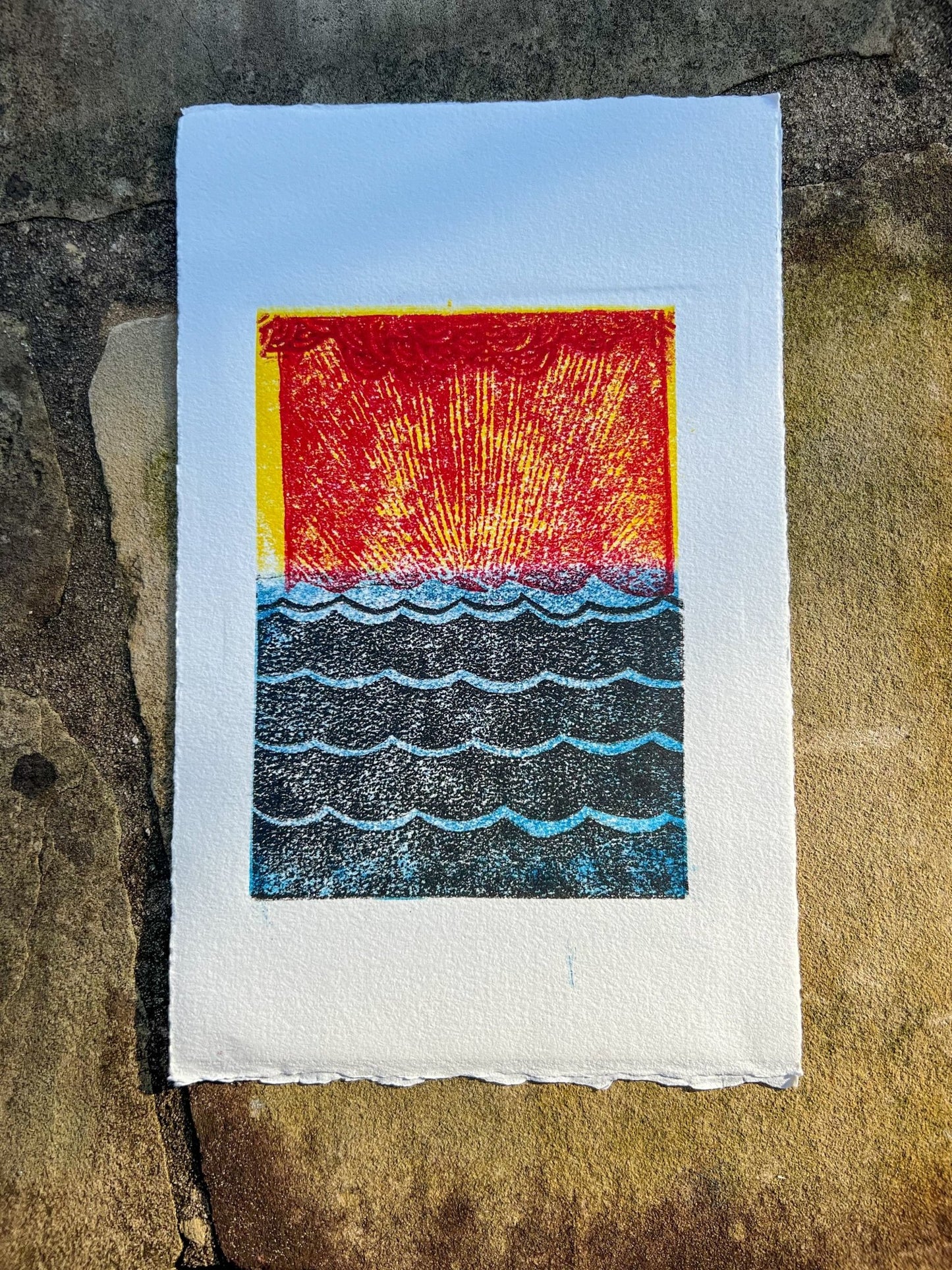 Sunset Original - Olivia Franklin Art