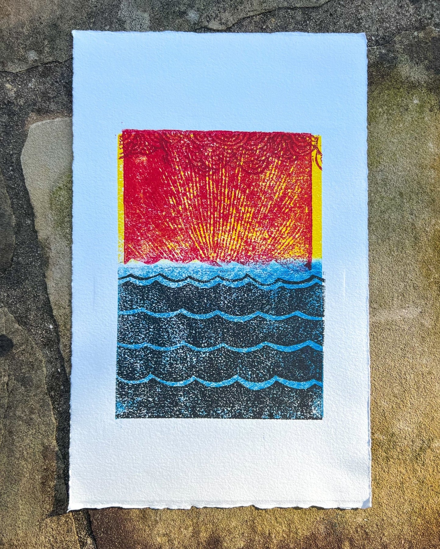 Sunset Original - Olivia Franklin Art