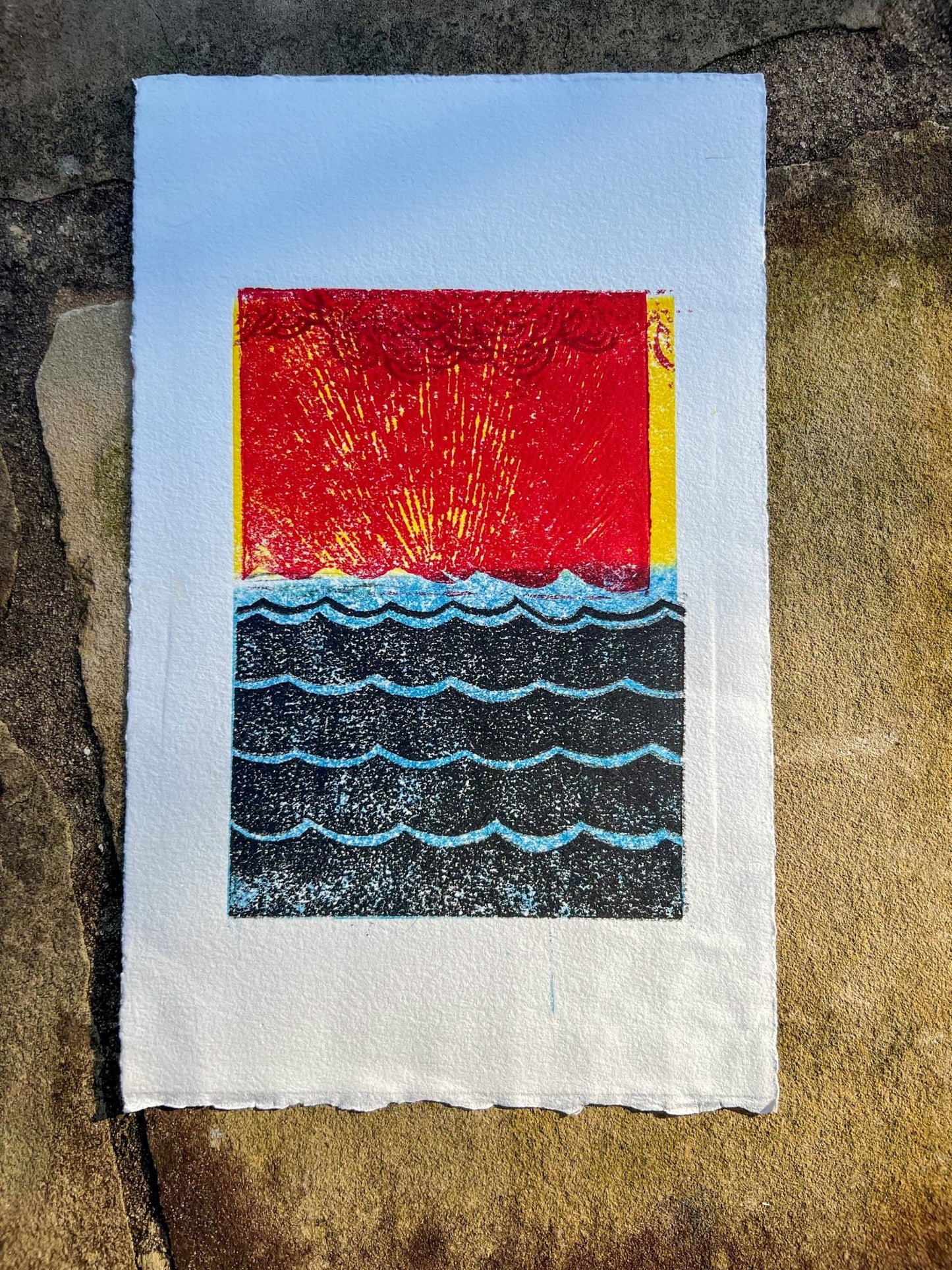 Sunset Original - Olivia Franklin Art