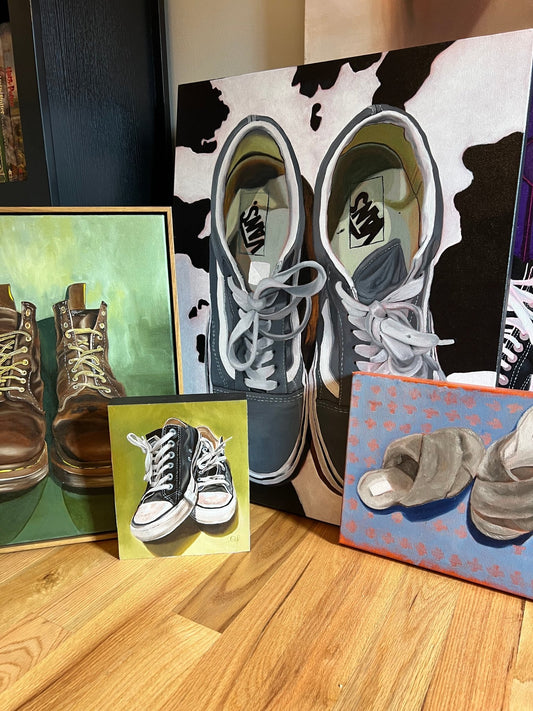 Stepping Into Stories: "In Their Shoes" - Olivia Franklin Art