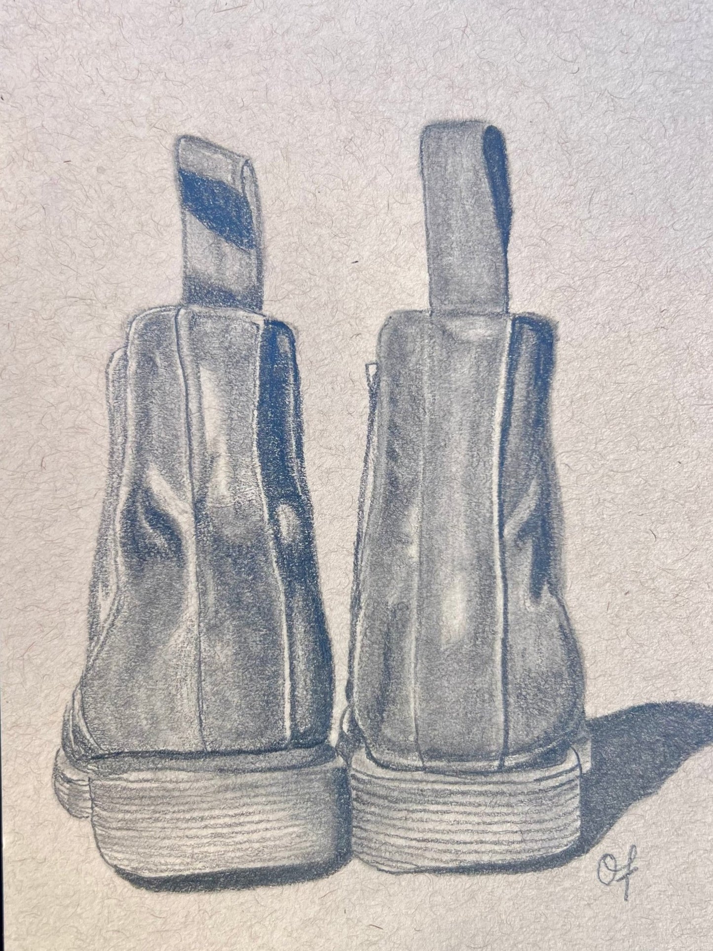 Chelsea Boots Study No. 3 - Olivia Franklin Art