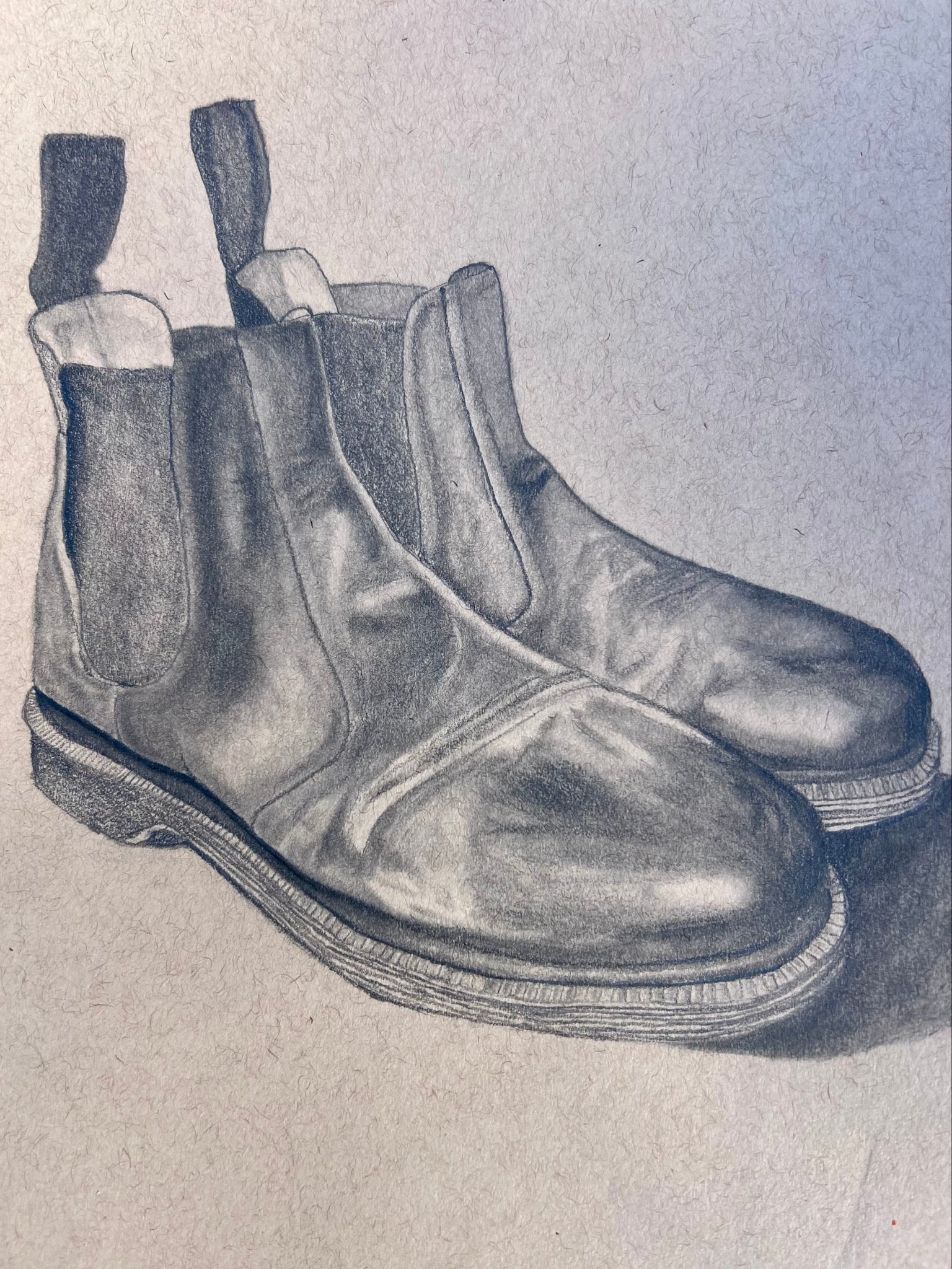 Chelsea Boots Study No. 4 - Olivia Franklin Art