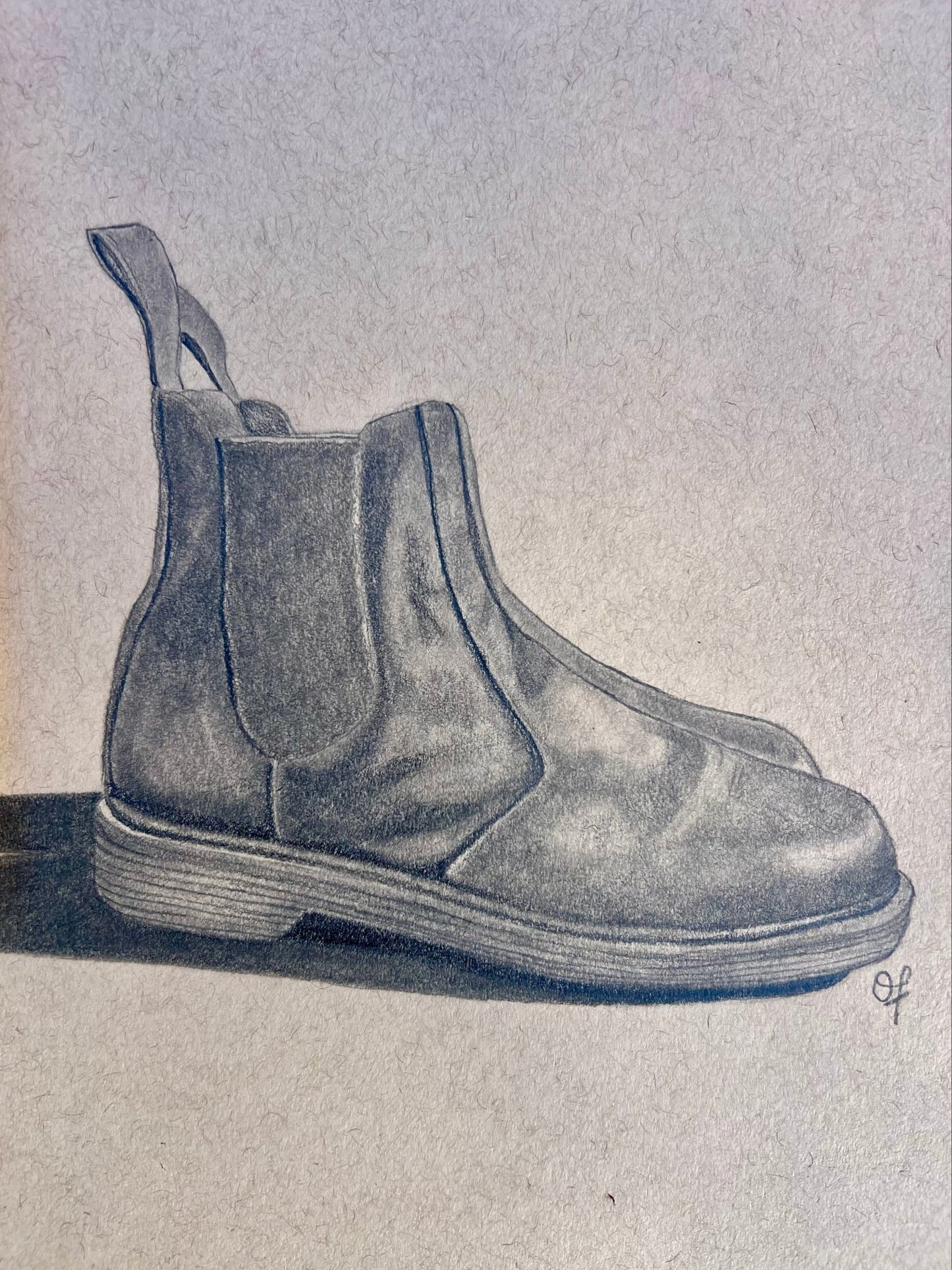 Chelsea Boots Study No. 5 - Olivia Franklin Art