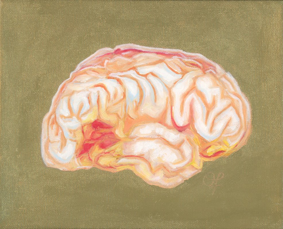 My Brain Original - Olivia Franklin Art