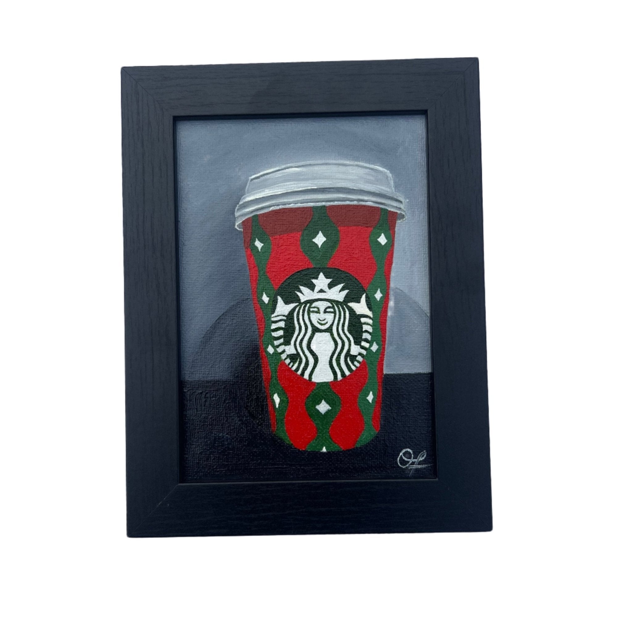 HTF Starbucks Holiday outlet cup in original bo