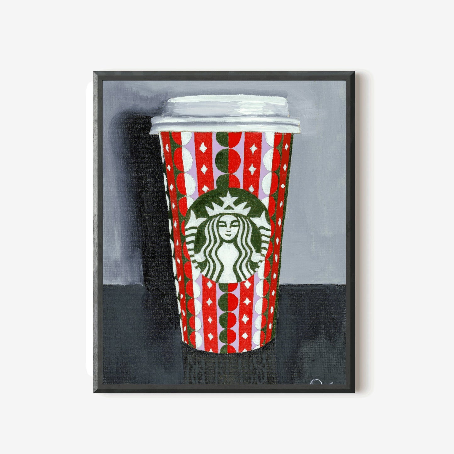 Starbucks Cup '21 5x7 - Olivia Franklin Art